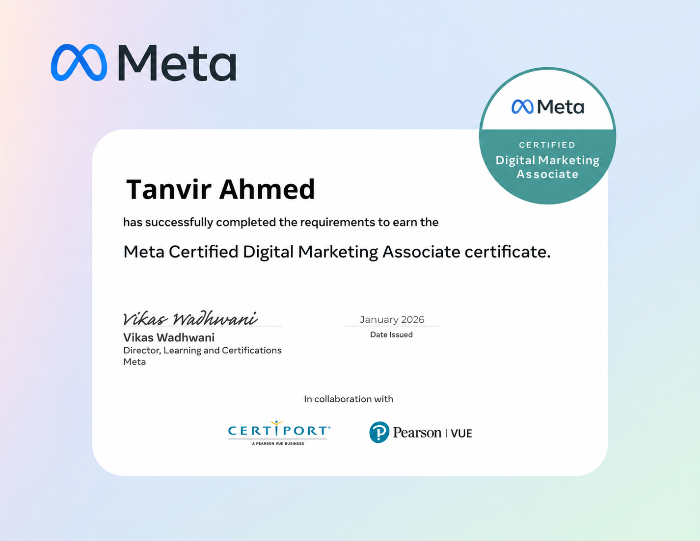 Official Professional Certification 2